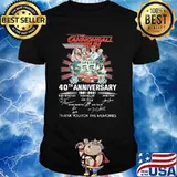 The Cannonball Run 40th Anniversary 1981 2021 Thank You For The Memories Signatures Shirt