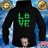 THE LOVE WITH HAPPY ST PATRICKS DAY 2021 PLAID SHIRT Hoodie