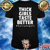 Thick Girls Taste Better Curvy Angles Shirt