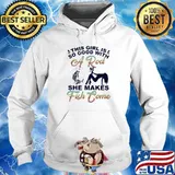 This Girl Is So Good With She Makes Fish Come Shirt Hoodie
