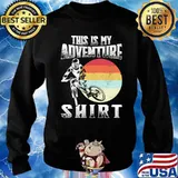 This Is My Adventure Riding Sunset Vintage Shirt Sweater