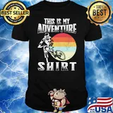 This Is My Adventure Riding Sunset Vintage Shirt