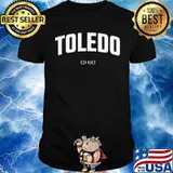 Toledo Ohio OH vintage state Athletic shirt