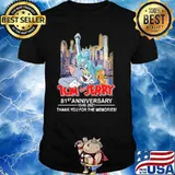 Tom And Jerry 81st Anniversary 1940 2021 Thank You For The Memories Shirt