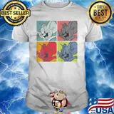 Tom And Jerry Pop Art Box Up Shirt