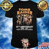 Tomb Raider 25th Anniversary 1996 2021 Thank You For The Memories Shirt
