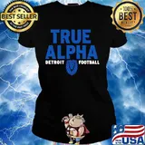 True alpha Detroit Lions football tee Ladies tee
