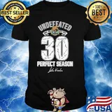 Undefeated Bruins 1973 Perfect Season John Wooden Signature Shirt