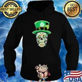 Viking Irish Skull Patricks Day Shirt Hoodie