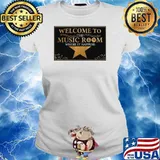 Welcome To The Music Room Where It Happens Ladies tee