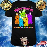 Yorkshire Terriers happy easter Bunny shirt