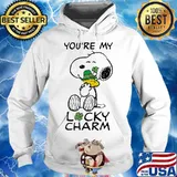 You’re My Lucky Charm Snoopy And Woodstock Patricks Day Shirt Hoodie