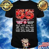55 Years Of Chicago Bull Football Thank You For The Memories shirt