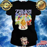 Zoinks Shaggy And Scooby Doo Ladies tee
