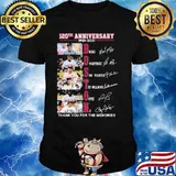 120th Anniversary 1901 2021 Boston Thank You For The Memories Signature Shirt