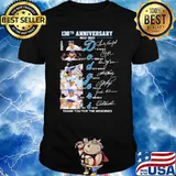 138th Anniversary 1883 2021 Dodgers Thank You For The Memories Signature Shirt