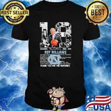 18 Seasons 2003 2021 Roy Williams Thank You For The Memories Signature Shirt