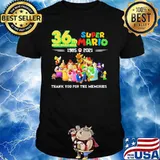 36 Th Super Mario Bros 1985 2021 Thank You For The Memories Shirt