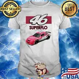 46 Superflo Motor Oil Car Pink Shirt