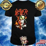 Slayer Soldier Cross Skull Shirt