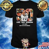 50 Earl Dmx Simsons 1970 2021 Thank You For The Memories Signature Shirt