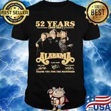 52 Years 1969 2021 Alabama Thank You For The Memories Signature Shirt
