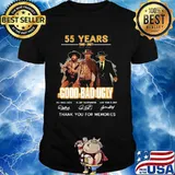 55 Years 1966 2021 Good Bad Ugly Thank You For The Memories Signature Shirt