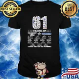 61 years Of Cowboys Thank You For The memories Signature shirt