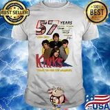 57 Years 1964 2021 The Kinks Thank You For The Memories Signature Shirt