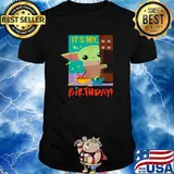 It’s My Birthday Baby Yoda Star Wars The Mandalorian Shirt