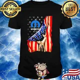 American Flag With Mopar Logo Shirt