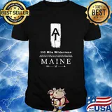Appalachian Trail 100 Mile Wilderness Hike Backpack Camping Shirt