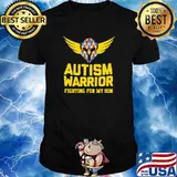 Autism Warrior Fighting For My Son Shirt