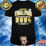 Baylor Bears 2021 NCAA Men’s Basketball Final Four With 3 Appearances 1948 1950 2021 shirt