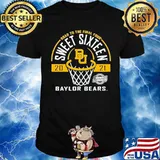 Baylor Bears Green Road To The Final Four 2021 Sweet Sixteen shirt