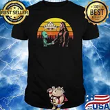 Big Foot With Alien Vintage Shirt