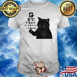 Black Cat Get The F Away From Me Shirt