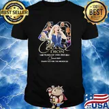 Celine Dion 40 Years Of 1981 2021 Thank You For The Memories Shirt
