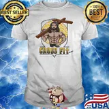 Cross Fit Weight Lifting Jesus Shirt
