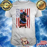 Dachshund Independence Day Flag Shirt