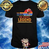 Dad THe Man The Myth The Hockey Legend Vintage Shirt