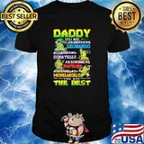 Daddy You Are As Brave As Leonardo As Smart As Dona Tello As Strong As Raphanel As Funny As Michelangelo You Are The Best Ninja Shirt