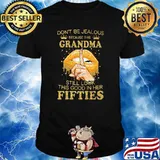 Don't Be Jealous Because This Grandma Still Look This Good In Her Fifties Mouth Shirt