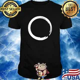 Enso, Zen, circle, symbol, Buddhism, Buddha, meditation Yoga shirt