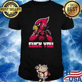 Eucy You Love Deadpool Arizona Cardinals Logo Shirt