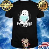 Ew People Snoopy Wear Mask Corona Virus Shirt