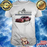 Folgers Tim Richmond Nascar Signature Shirt