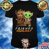 Friends Of The Galaxy Baby Groot And Baby Yoda Shirt