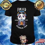 Fueled by k pop and bubble tea Design for a K Pop Fan Shirt