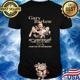 Gary Barlow 35th Anniversary 1986 2021 Thank You For The Memories Signature Shirt